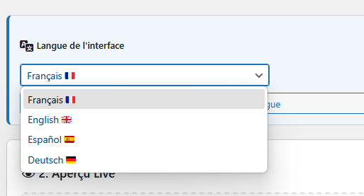 Print&track : plugin wordpress pour la création des boutons d'impression multilangues
