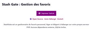 print&Track : Bouton pour gérer les impressions avec un résultat parfait